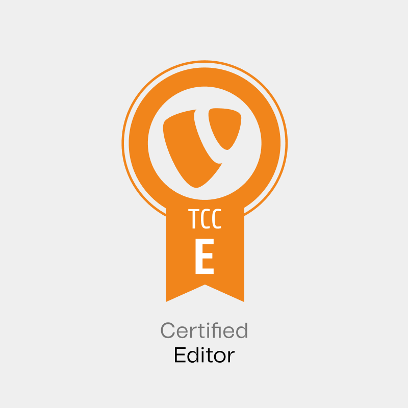 TYPO3 Certified Editor