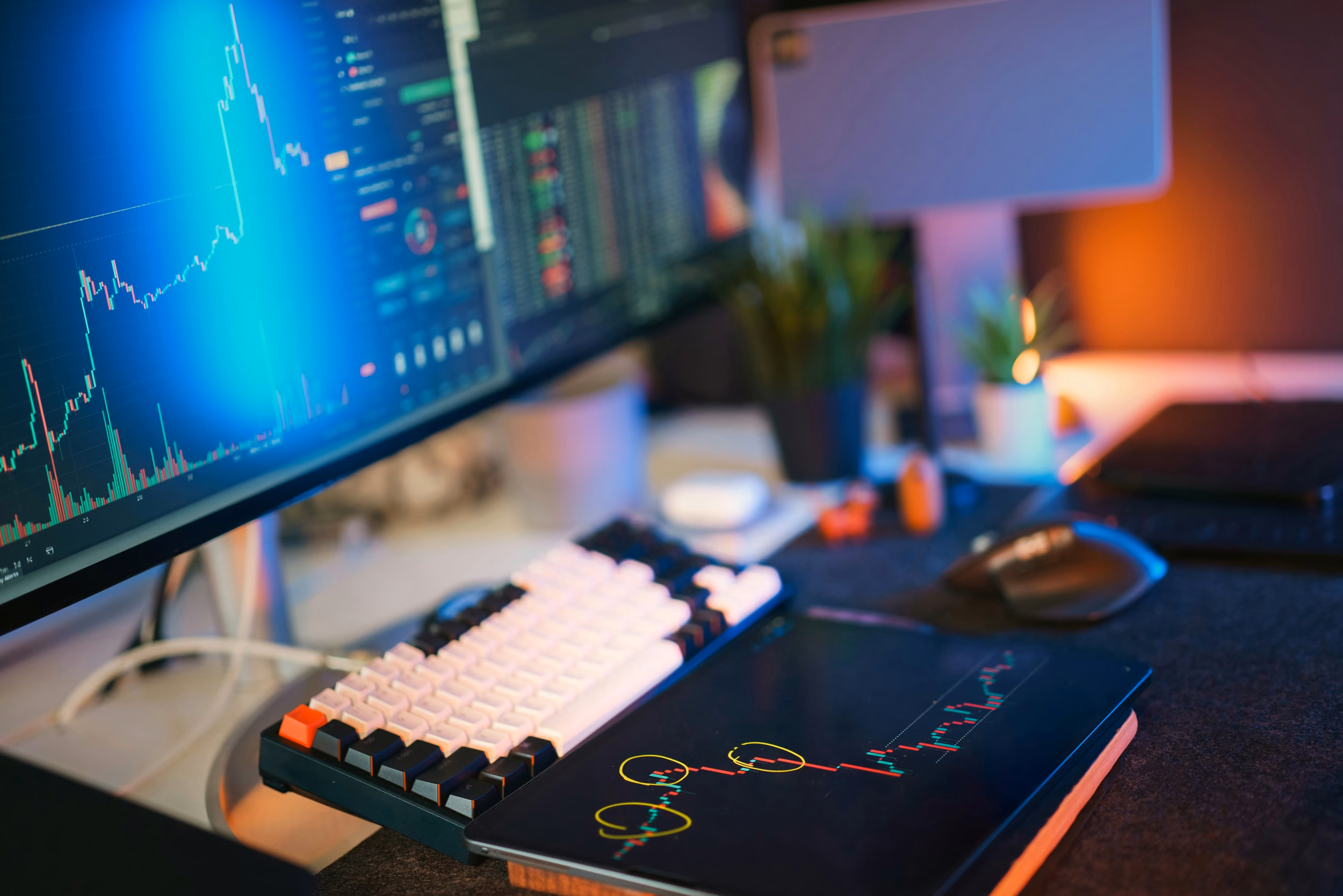 Monitor mit Monitoring-Dashboard: Uptime, Ladezeiten und Sicherheitsstatus