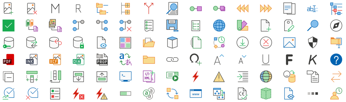 Software Icons für dei Firma Dokufy GmbH
