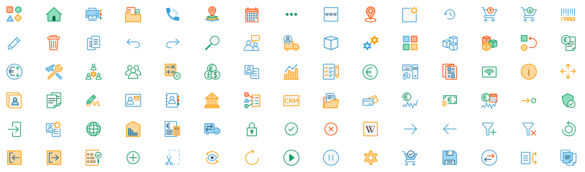 Software Icons der Mention Software GmbH
